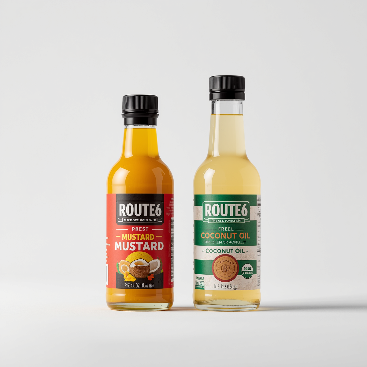 Mustard & Coconut Oils — Oils & Cooking Essentials